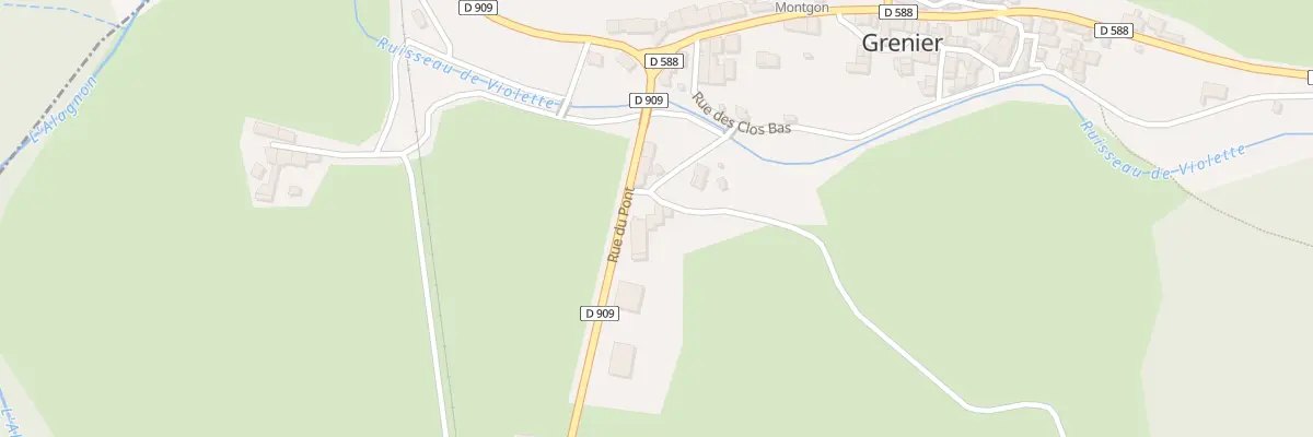 Plan du 5072 Les Ribeyres à Grenier-Montgon
