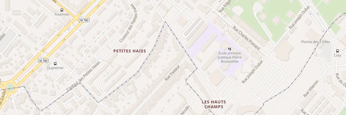 Plan du 43 Rue Pasteur à Hem