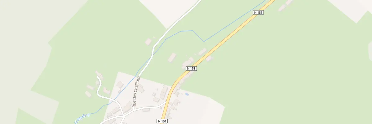Plan du 8 Rte de Vezelay à Nannay