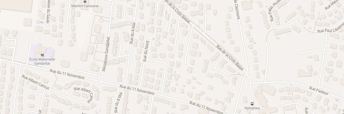 Plan du 10 Rue du Dix Huit Juin à Lempdes