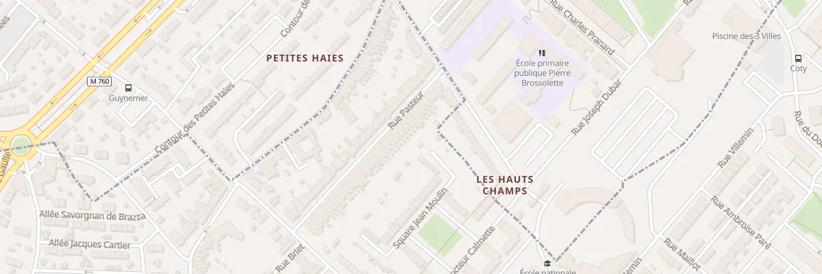 Plan du 64 Rue Pasteur à Hem
