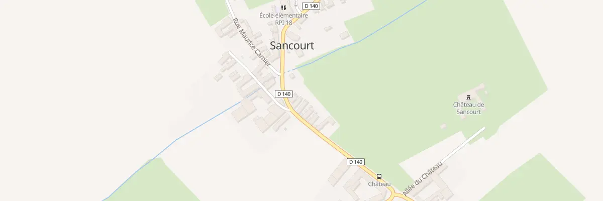 Plan du 39 Rue d’Angleterre à Sancourt
