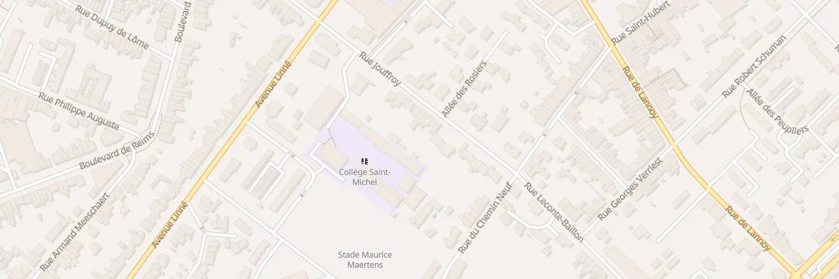 Plan du 264B Rue Jouffroy à Roubaix