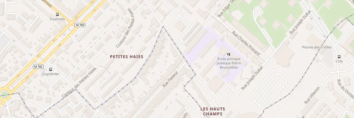 Plan du 47 Rue Pasteur à Hem