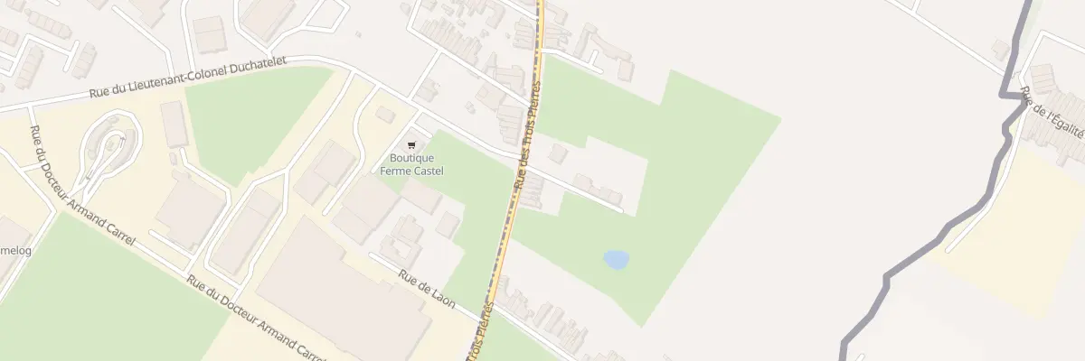 Plan du 233 Rue des Trois Pierres à Wattrelos