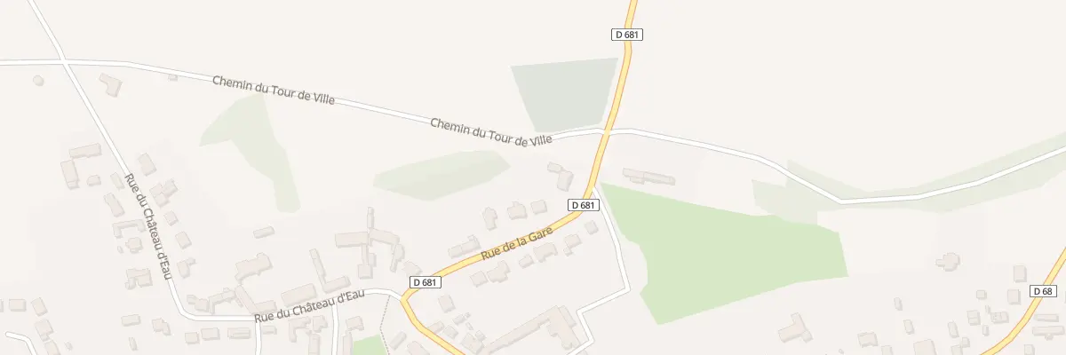 Plan du 11 Rue de la Gare à Savy