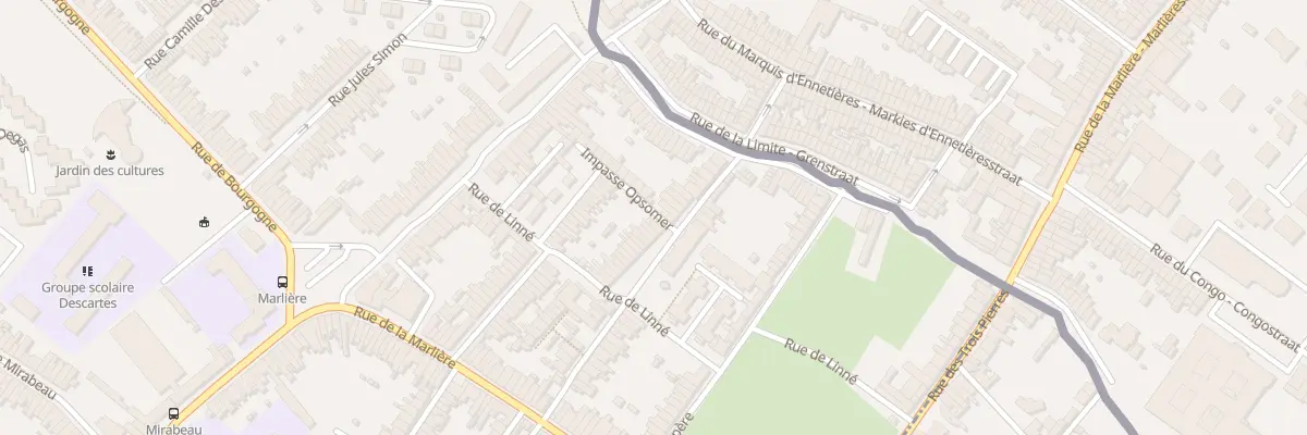 Plan du 57 Rue de Metz à Tourcoing