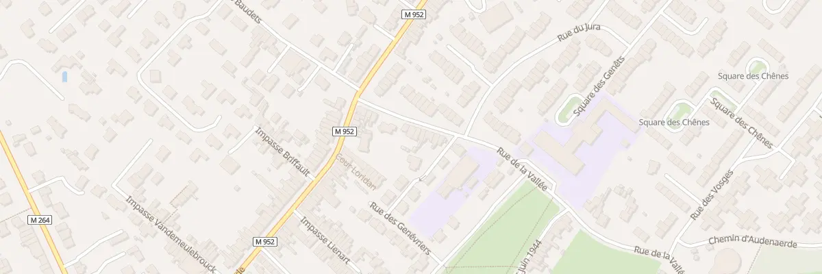 Plan du 243 Rue de la Vallee à Hem