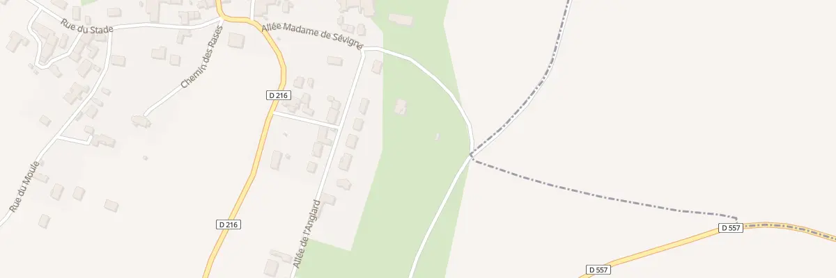 Plan du 42 All de l’Anglard à Mazerier