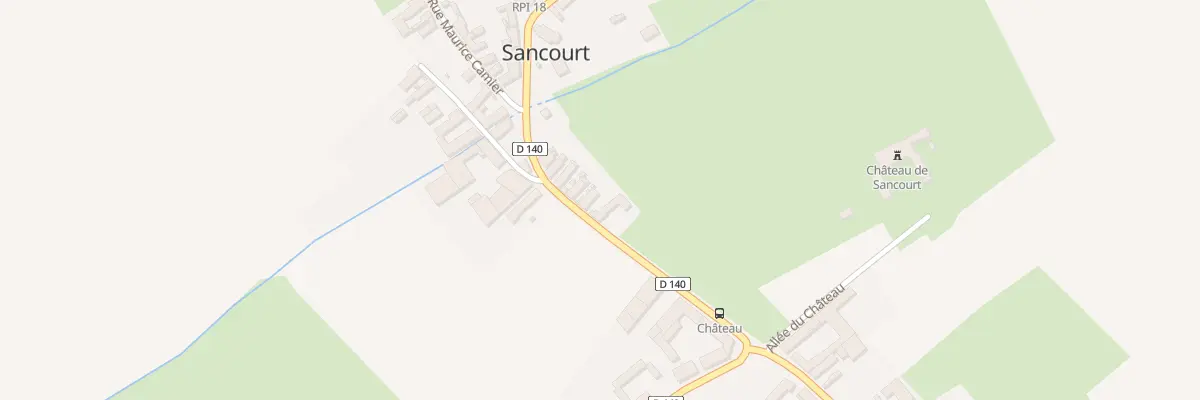 Plan du 43 Rue d’Angleterre à Sancourt