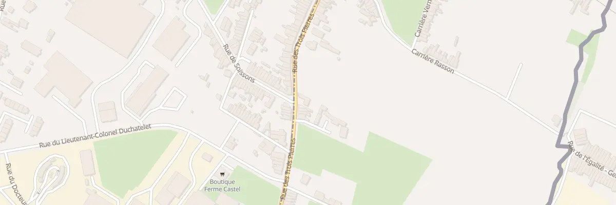 Plan du 252 Rue des Trois Pierres à Wattrelos