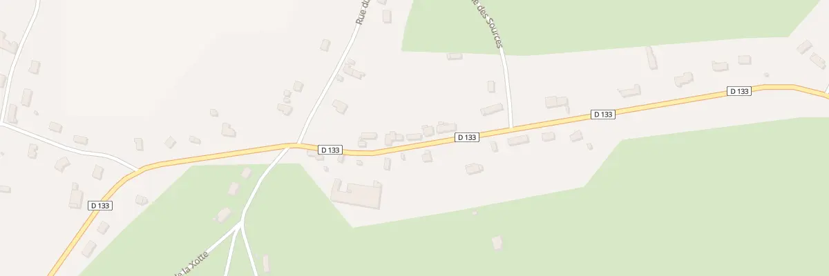 Plan du 25 Rue des Fonts Bouillants à Saint-Parize-le-Châtel
