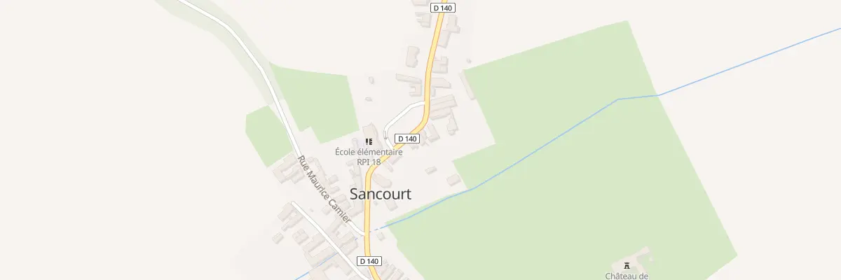 Plan du 17 Rue d’Amérique à Sancourt