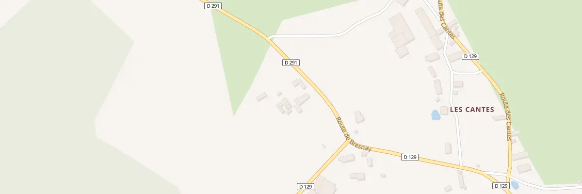 Plan du 5220 Les Gardais à Cressanges