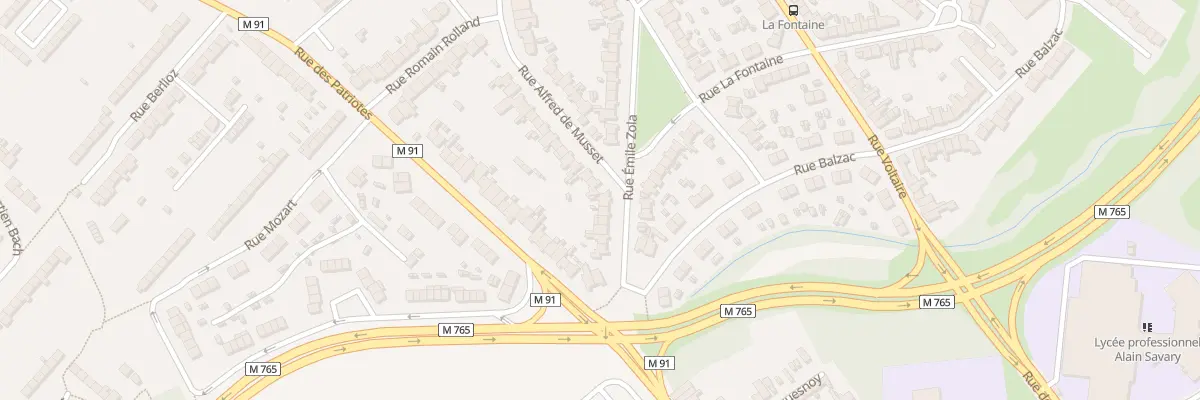 Plan du 15 Rue Émile Zola à Wattrelos