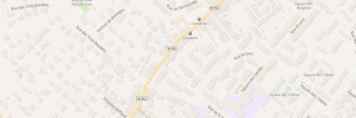 Plan du 200 Rue Jules Guesde à Hem