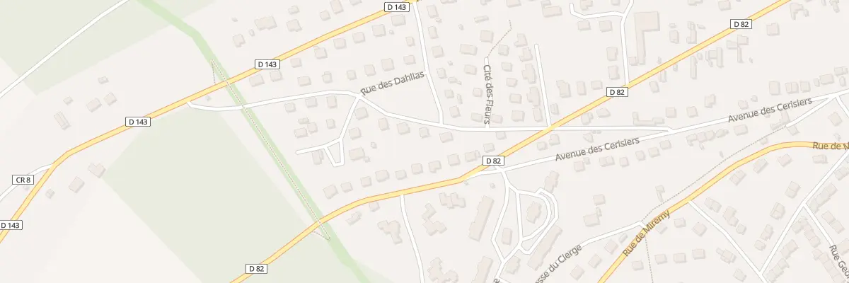 Plan du 3 Rue du fond de la croix à Pont-sur-Yonne