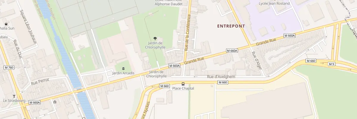 Plan du 331 Gr Grande Rue à Roubaix
