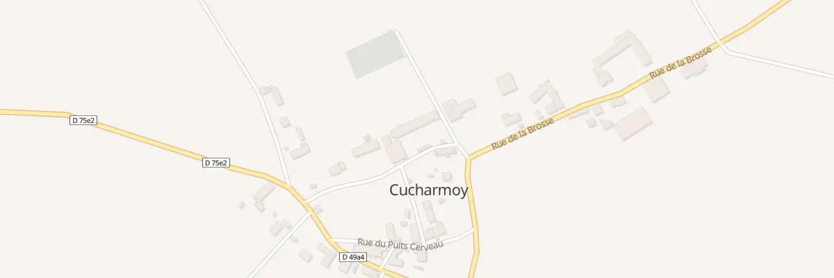 Plan du 3 Rue du Cimetière à Chenoise-Cucharmoy