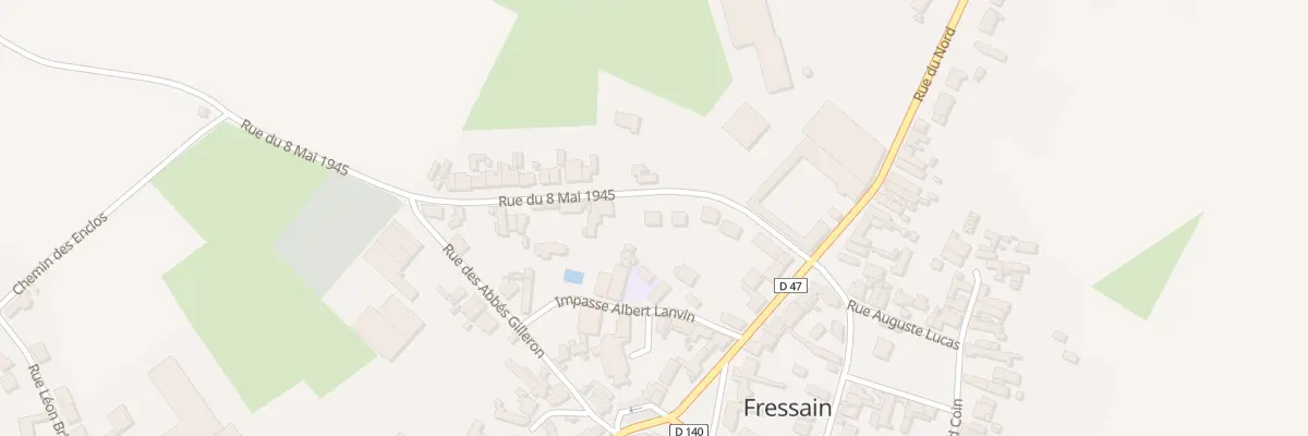 Plan du 120 Rue du 8 Mai 1945 à Fressain
