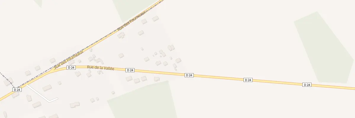 Plan du 34 Rue de la Vallée à Égriselles-le-Bocage