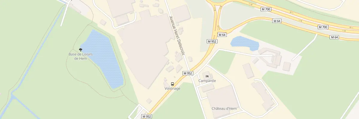 Plan du 60 Av Henri Delecroix à Hem