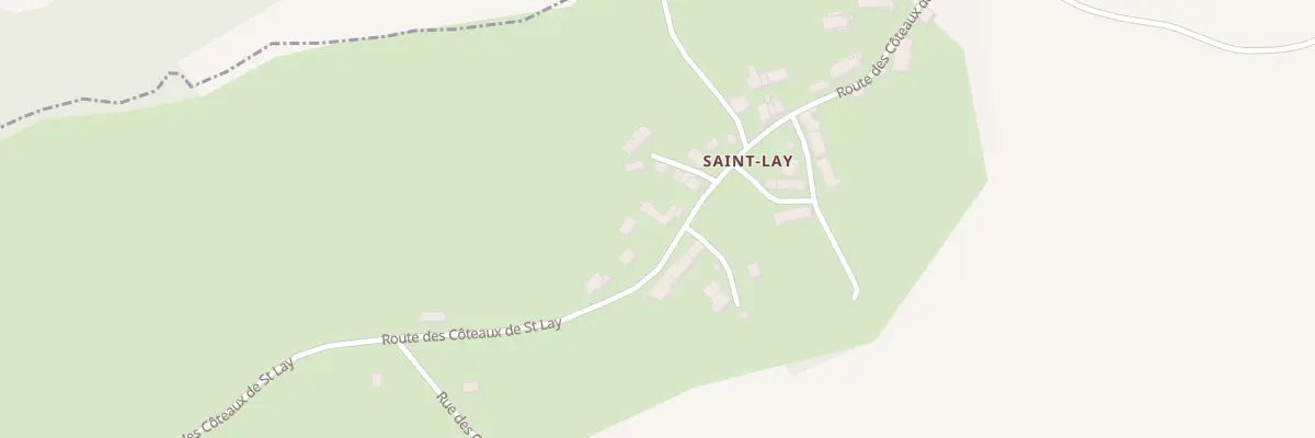 Plan du 170 Saint Lay à La Celle-sur-Nièvre