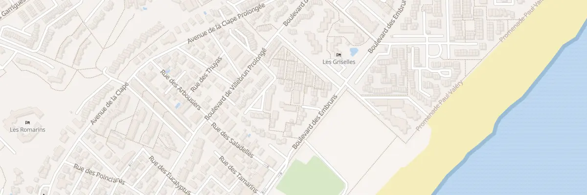 Plan du 36 Res les Patios de la Plage à Fleury
