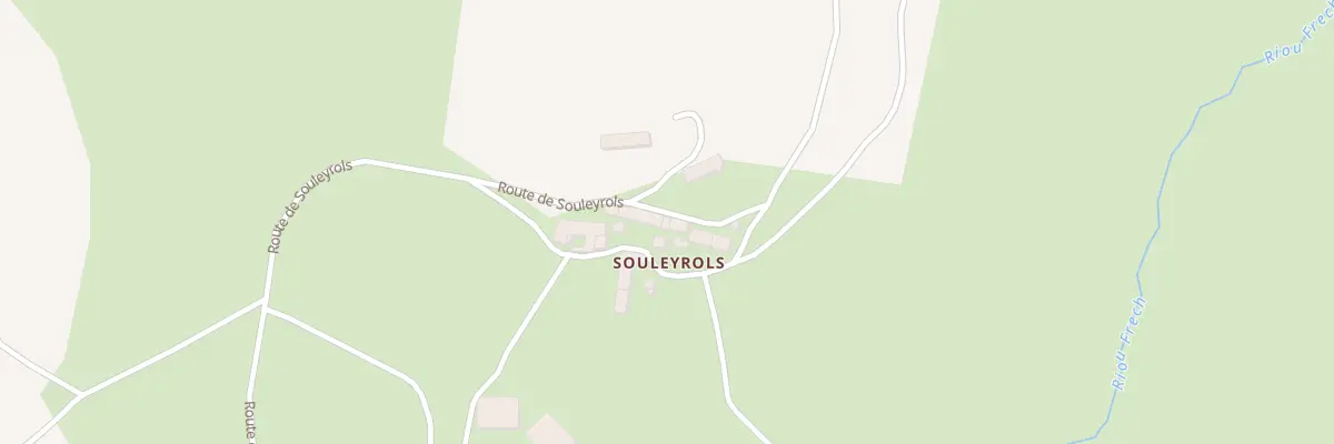 Plan du 5055 Village de Souleyrols à Prinsuéjols-Malbouzon