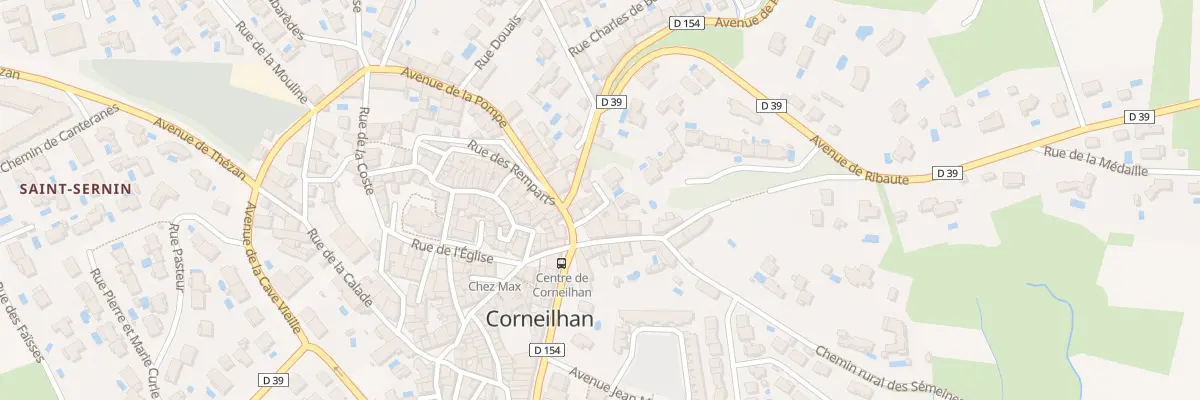 Plan du 5 Imp du Pouzet à Corneilhan