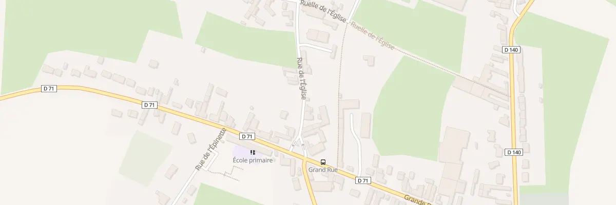 Plan du 62 Rue de l’Eglise à Fressies
