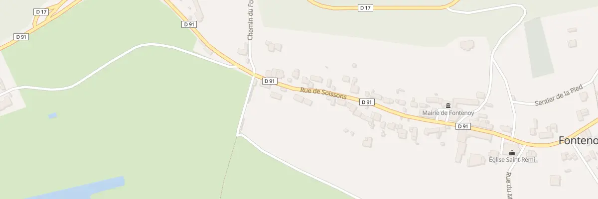 Plan du 53 Rue de Soissons à Fontenoy