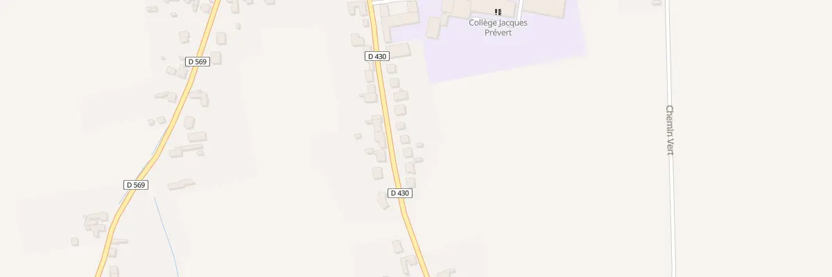 Plan du 19 Rue du Petit Détroit à Flavy-le-Martel