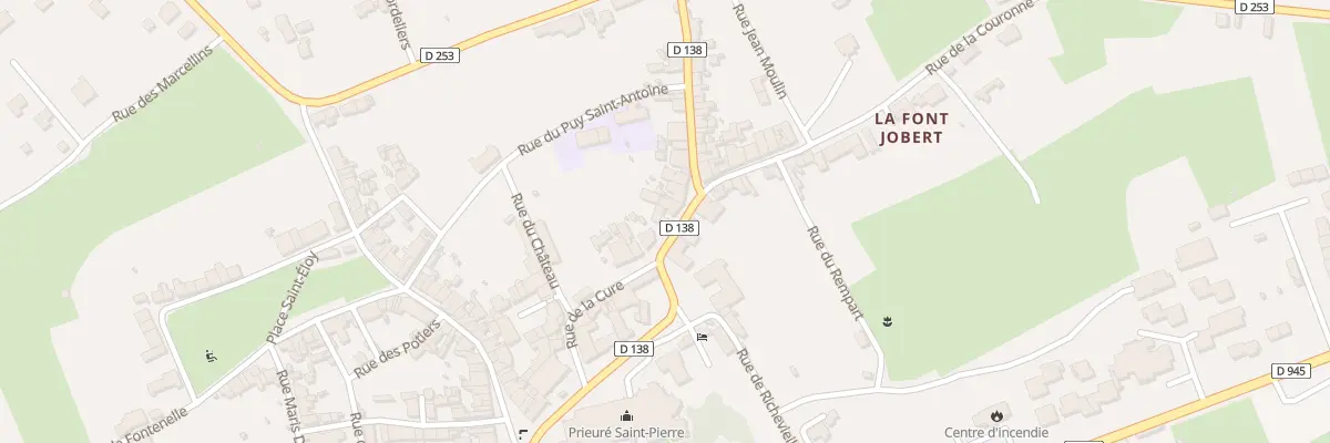 Plan du 5 Rue de la Couronne à Souvigny