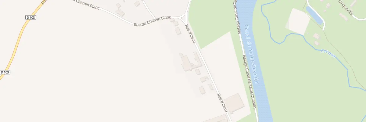 Plan du 14 Rue d’Ossu à Honnecourt-sur-Escaut