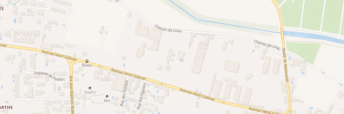 Plan du 52 Av Henri Galinier à Béziers