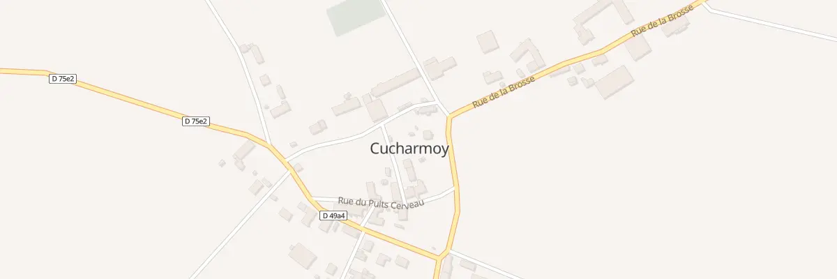 Plan du 11 Rue de la Brosse à Chenoise-Cucharmoy