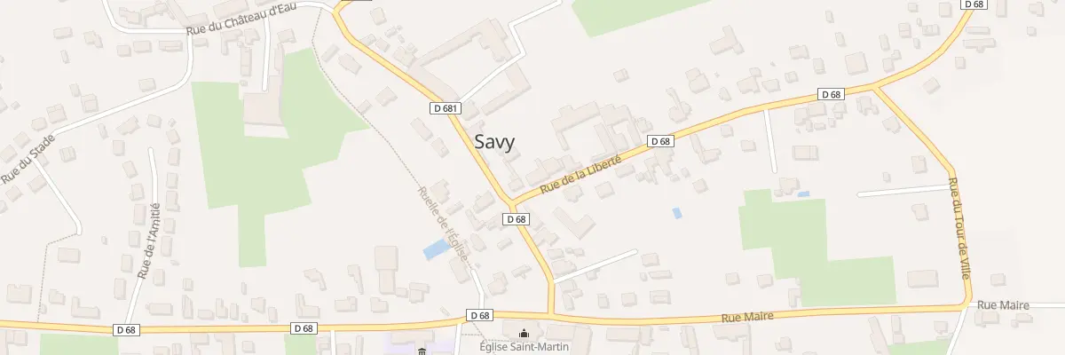 Plan du 1T Rue de la Liberté à Savy