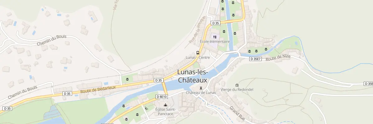 Plan du 5917 Le Village à Lunas-les-Châteaux