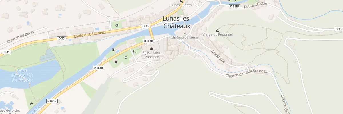 Plan du 5968 Le Village à Lunas-les-Châteaux