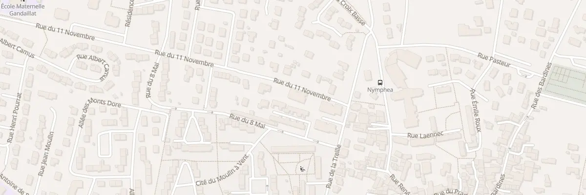 Plan du 3 Rue du Onze Novembre à Lempdes