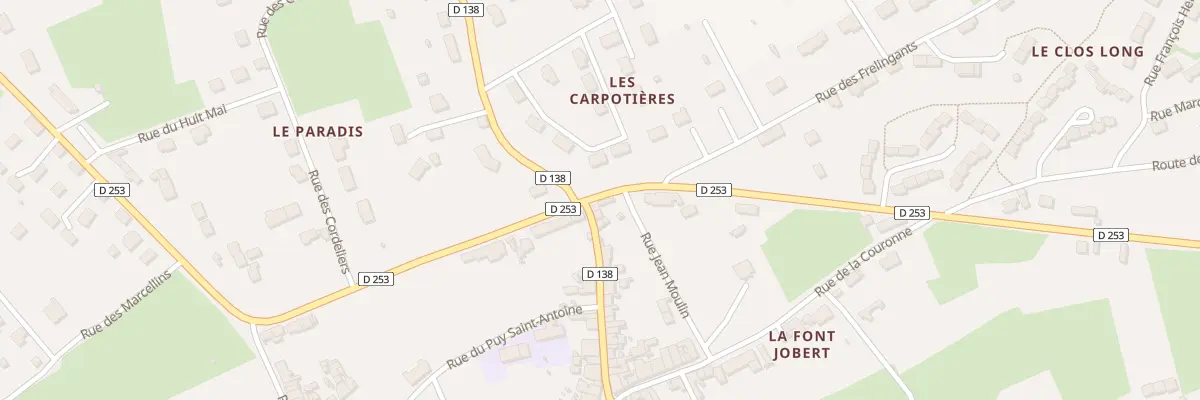 Plan du 26 Rue de Nevers à Souvigny