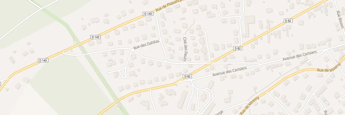 Plan du 1 Rue de la Rose à Pont-sur-Yonne