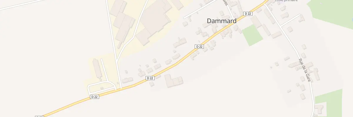 Plan du 22 Rue de Chézy à Dammard