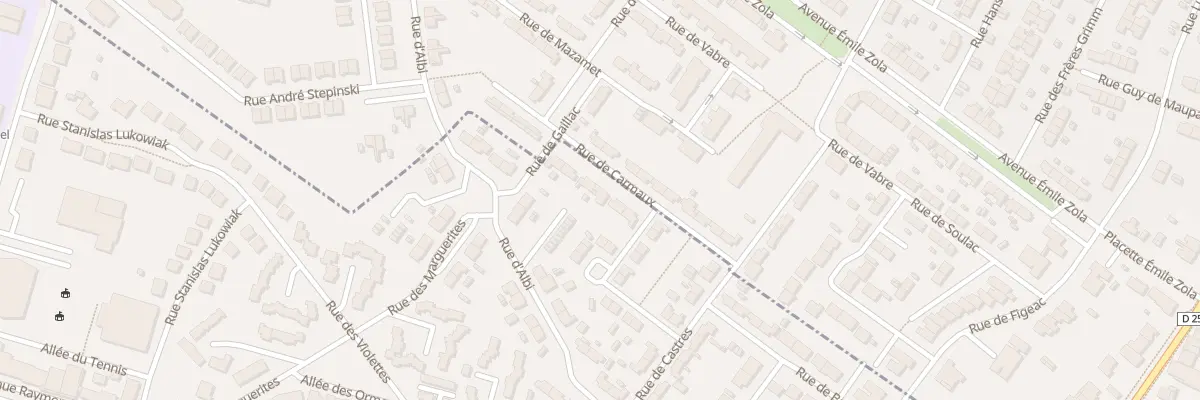 Plan du 5 Rue de Carmaux à Montigny-en-Ostrevent