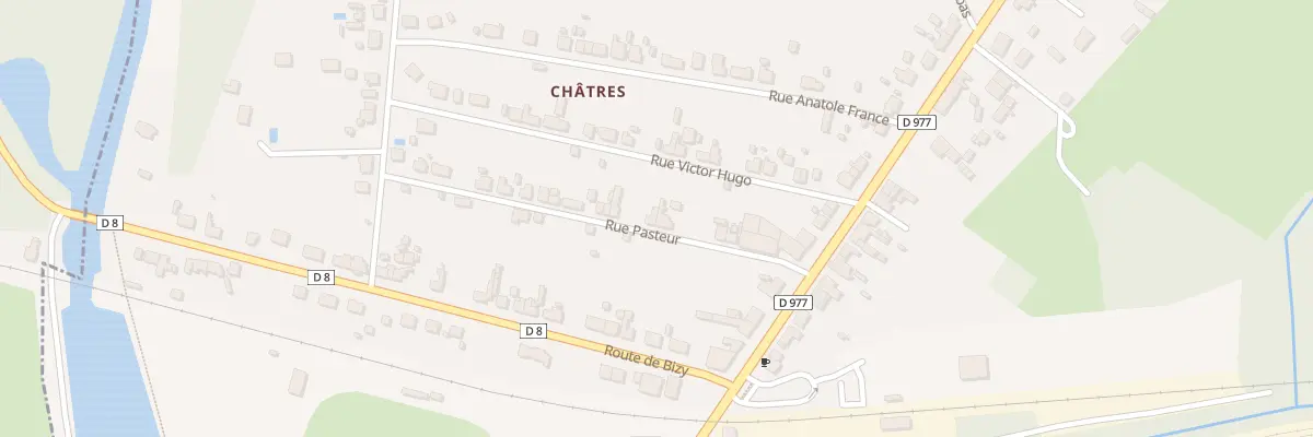 Plan du 8 Rue Pasteur à Guérigny