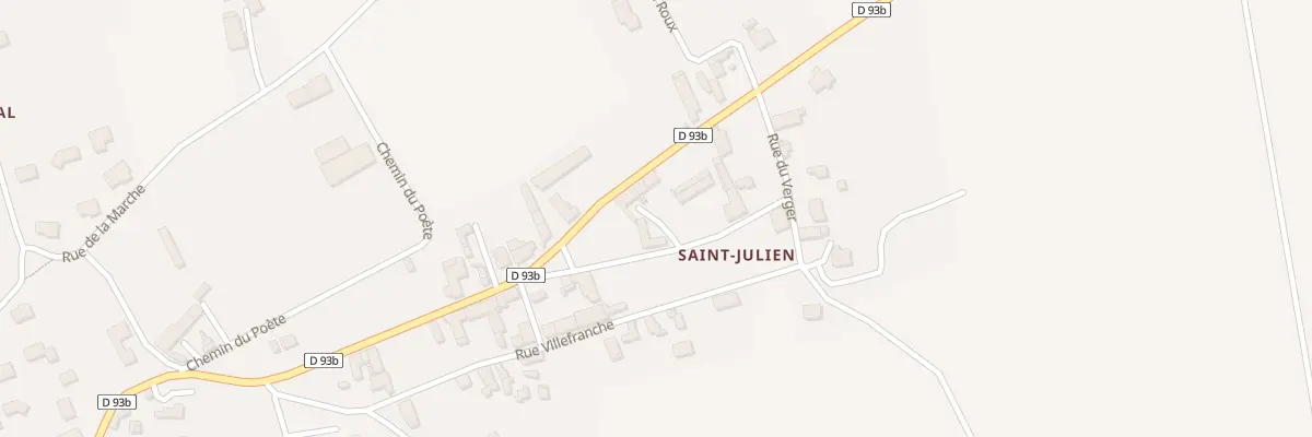 Plan du 4 Rue de la Vigne à Vensat