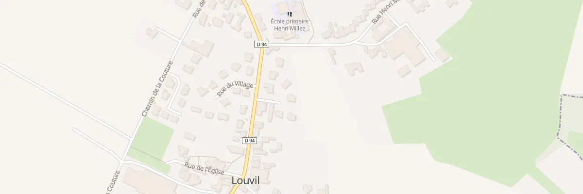 Plan du 4 All de la Forge à Louvil