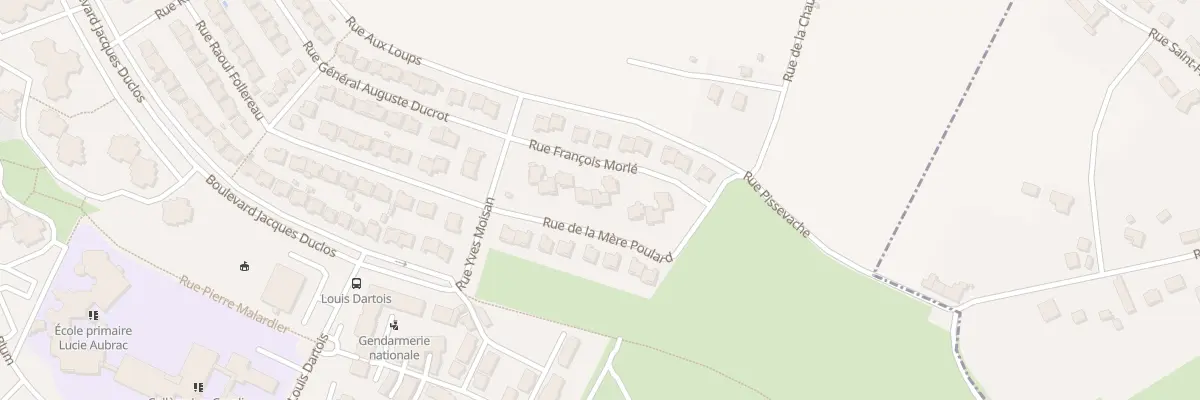 Plan du 12 Rue Francois Morle à Nevers