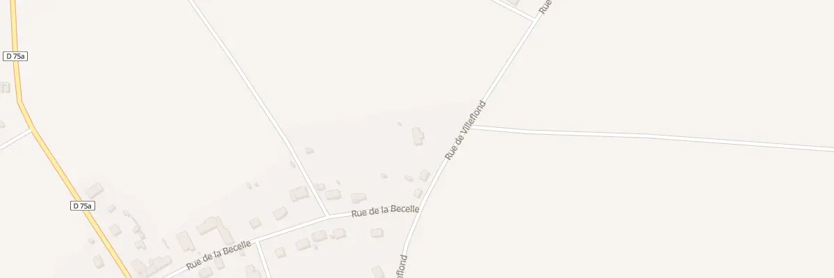 Plan du 19 Rue de Villeflon à Bannost-Villegagnon